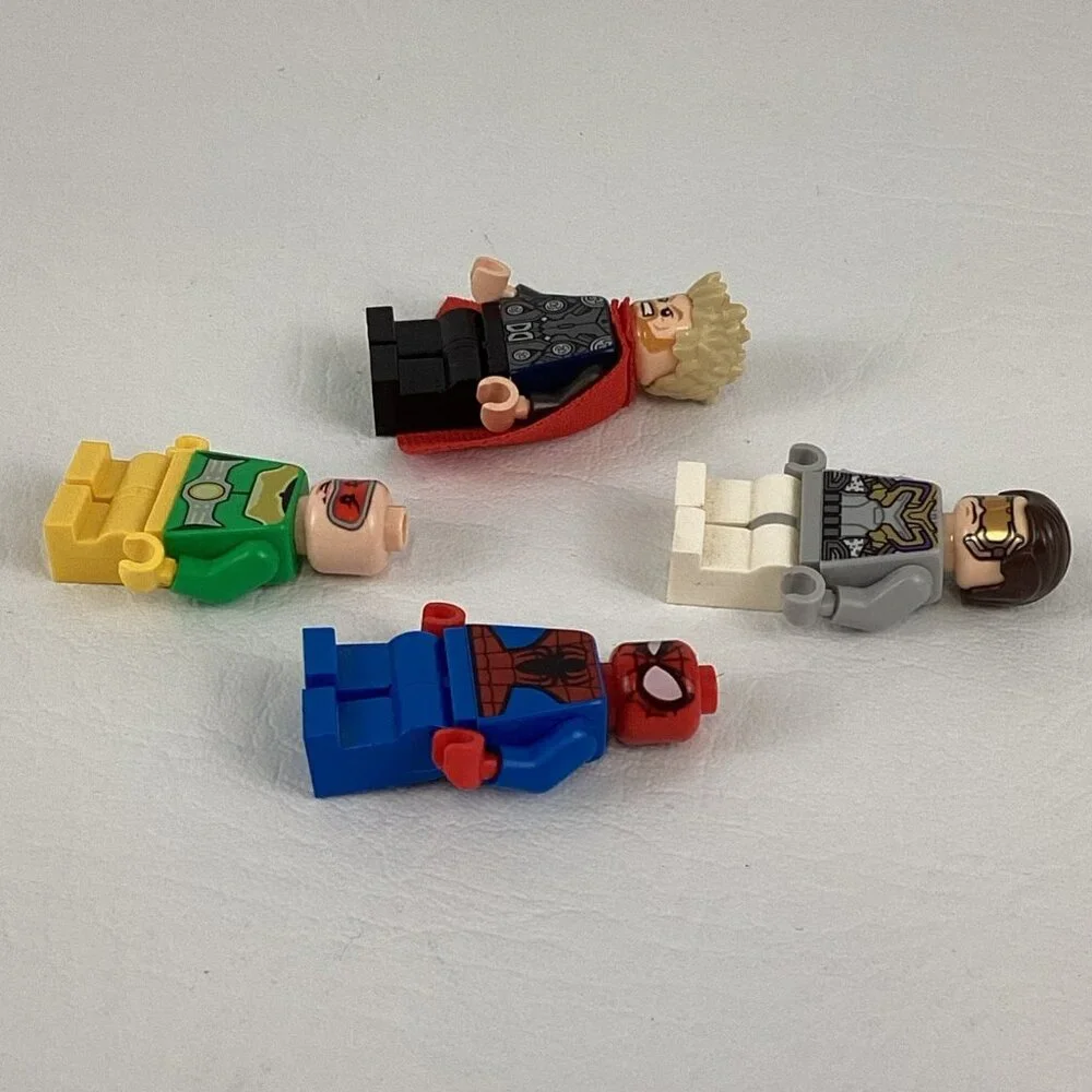 Lego Minifigure Marvel Spider-Man Thor Hydra Doc Ock Mini Figure Lot Replacement